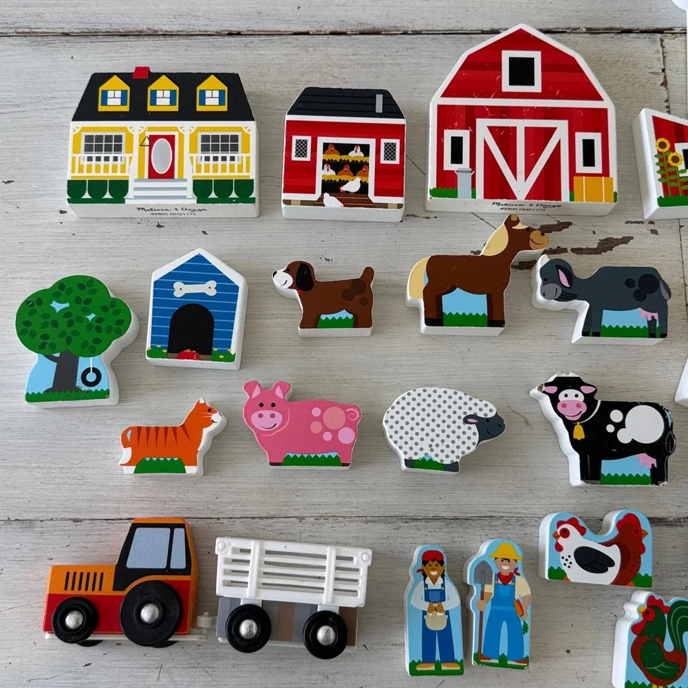 Melissa & Doug block doug wood